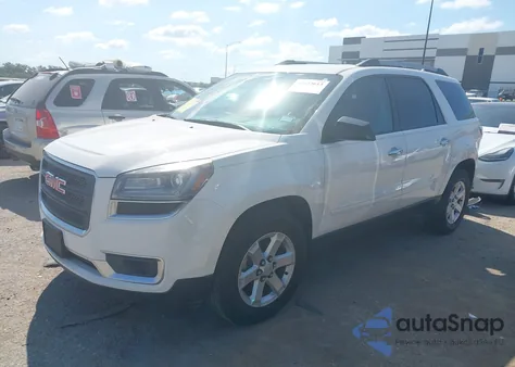 2014 GMC Acadia Sle-2 из США, поврежденный, VIN 1GKKRPKD8EJ327078
